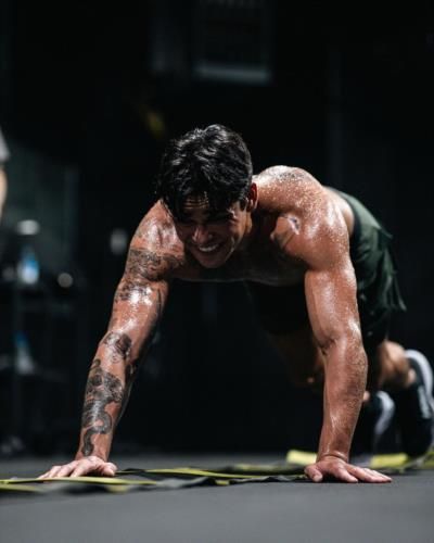 Ryan Garcia's Intense Gym Training Session Revealed Through Pictures