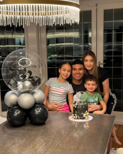 Casemiro Celebrates Birthday Surrounded By Loved Ones