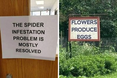 50 Times Signs Were So Funny, People Had To Share Them In This Facebook Group