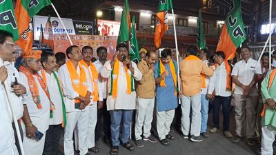 Publicity vehicles reach out to people under BJP’s ‘Praja Poru’