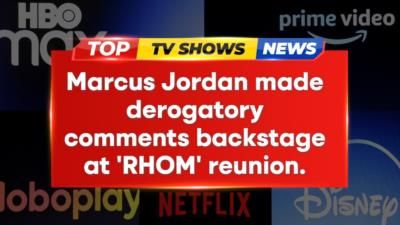 Marcus Jordan's Alleged Backstage Outburst Shocks 'RHOM' Cast Members