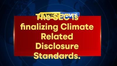 SEC To Adopt Climate Disclosure Standards, Scope 3 Optional