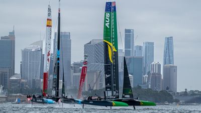 Slingsby chuffed as Australia, Danes lead Sydney SailGP