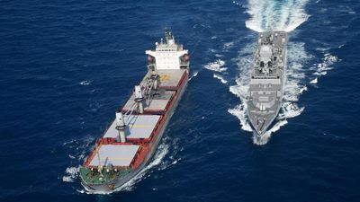 Indian warship provides assistance to merchant vessel in Gulf of Aden