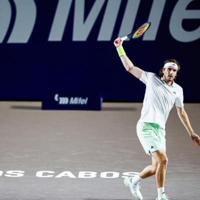 Stefanos Tsitsipas: Mastering Rackets Across Different Courts