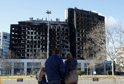 Valencia Falls Silent To Recall Housing Block Inferno Victims
