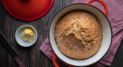 I made this easy no-knead bread recipe in a Dutch oven — and it tastes delicious