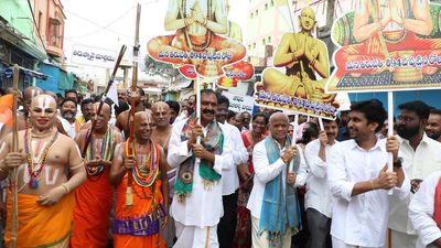 Tirupati turns 894: TTD takes out colourful rally, residents celebrate