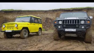 This Old Russian SUV Is Every Bit As Capable Off-Road As A Hummer H2