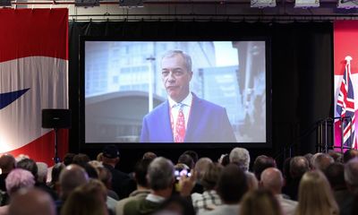 ‘When’s Nigel coming back?’ Farage absence looms large over Reform UK conference