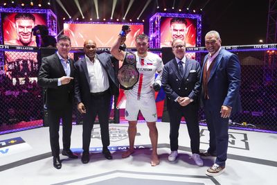 Vadim Nemkov def. Bruno Cappelozza at PFL vs. Bellator: Champions: Best photos