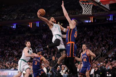 PHOTOS: Boston at New York – Celtics outlast dinged-up Knicks 116-102