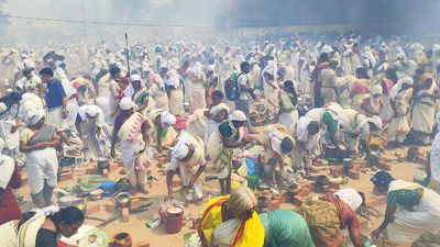 Auspicious start to Attukal Pongala in Thiruvananthapuram