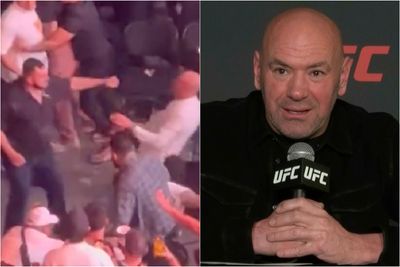 Dana White: UFC Mexico crowd fight ‘one of the craziest things I’ve ever seen’; not a bad look for UFC