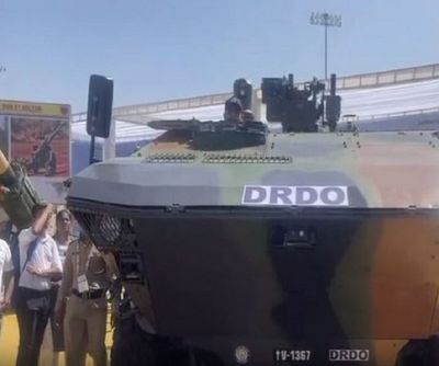 DRDO, Mahindra Defence showcase advanced Wheeled Armoured Platform