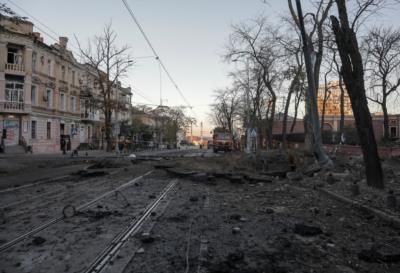 Ukraine Faces Missile Attacks On Second War Anniversary