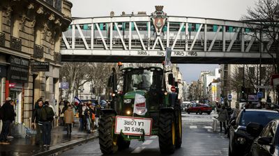 Widespread tractor protests threaten the EU’s green farming policies