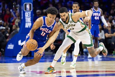 Jaden Springer can already see differences between Celtics and Sixers