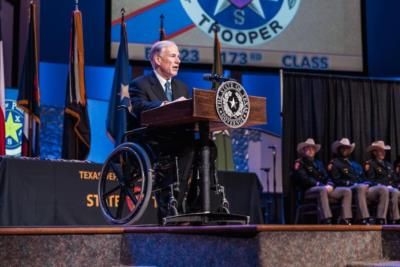 Texas Governor Greg Abbott Discusses Border Security And Immigration Policies