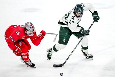 Michigan State hockey splits weekend series with Ohio State