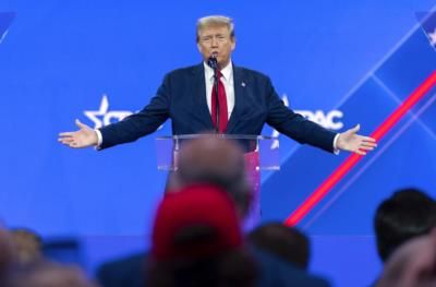 Trump Declares Himself Political Dissident At CPAC Speech