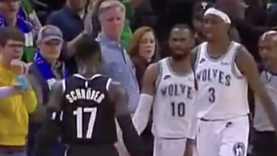 NBA fans ripped Dennis Schröder for taking Mike Conley’s garbage-time 3 way too personally