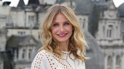 Cameron Diaz's countertop and backsplash champion an ageless material that's surging in popularity in 2024