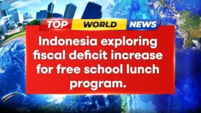 Indonesia Considers Widening Fiscal Deficit For Free School Lunch