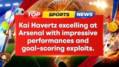 Kai Havertz Shines At Arsenal, Pivotal In Title Race Push