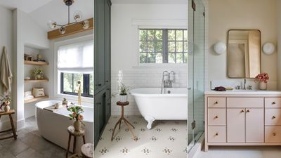 Interior designers say these bathroom floor tile trends will be big in 2024 – and there are a lot of bolder colors
