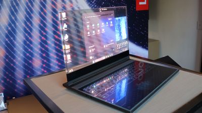 Lenovo's Project Crystal transparent laptop may be the coolest computer you'll hardly see this year