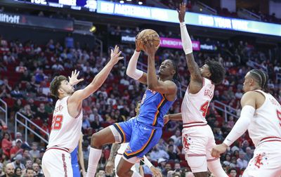 PHOTOS: Best images from Thunder’s 123-110 win over Rockets