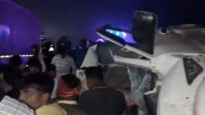 Bihar: Nine people die after car collides with container in Kaimur