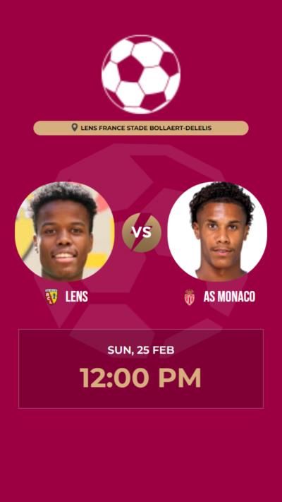 AS Monaco Secures Victory Against Lens With 3-2 Scoreline