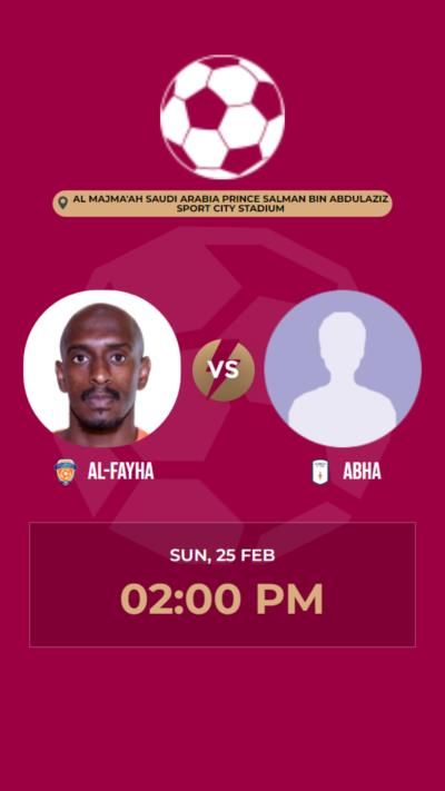 Al-Fayha Secures Victory Over Abha In Thrilling 3-2 Match