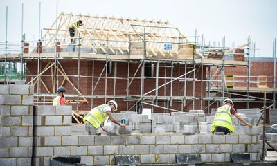 Housebuilder shares fall as competition watchdog opens investigation; UK retail sales slump eases – as it happened