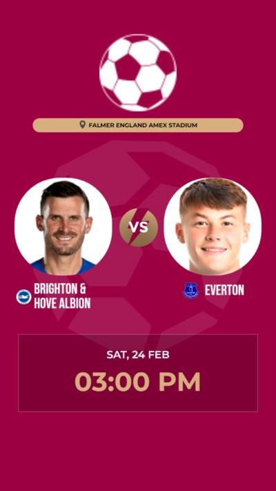 Brighton & Everton Draw 1-1 In Intense Match