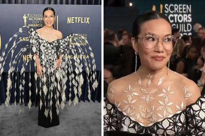 Ali Wong’s Dress For The 2024 SAGs Should Have Won Its Own Award
