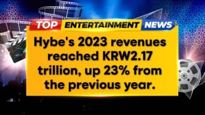 Hybe Reports Impressive Growth In Revenues And Profits In 2023