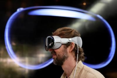 Apple Launches Vision Pro Mixed Reality Headset For Retailers
