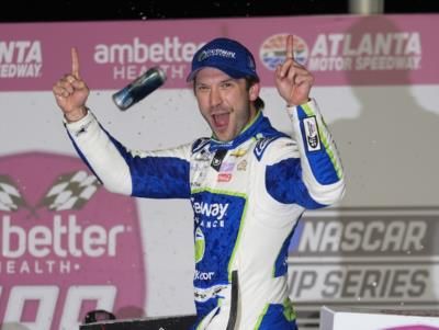 Daniel Suarez Wins Atlanta NASCAR Race In Thrilling Photo Finish