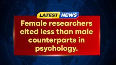 Study Reveals Gender Bias In Research Citations