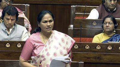 Union Minister Shobha Karandlaje says men think that power should always be in their hands
