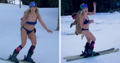 Chelsea Handler Celebrates 49Th Birthday With Bikini-Skiing Adventure