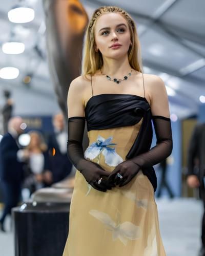 Joey King Radiates Elegance In Stunning Black Dress