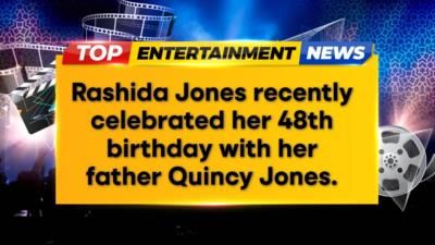 Rashida Jones Celebrates 48Th Birthday With Quincy Jones On Instagram