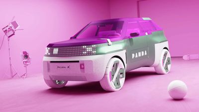 Fiat's Retro EV Future Includes Panda City Car, Truck, SUV, Camper