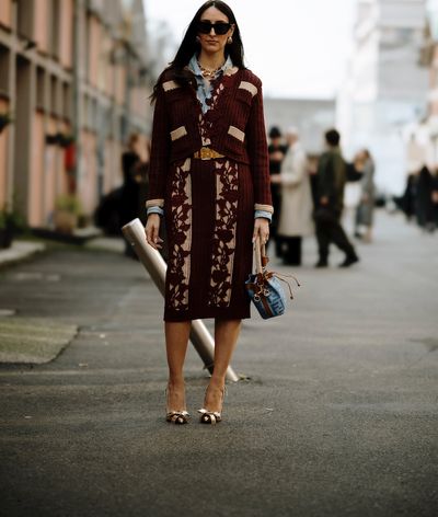 Let Milan Fashion Week Fall 2024 Street Style Inspire Your Late Winter and Early Spring Outfits