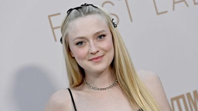 Dakota Fanning's brightly colored sofa adds 'vitality' and 'feminine energy' to her cool-toned living room