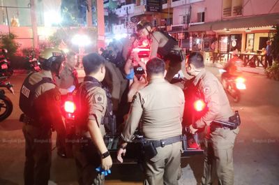 Frenzied Finn assaults himself in Pattaya